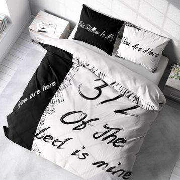 Monohome My Bed 3D Pamuk Saten Çift Kişilik 200x220 cm Nevresim Takımı