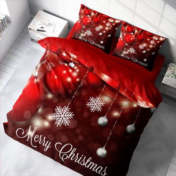 Monohome NY Flake 3D Pamuk Saten Çift Kişilik 200x220 cm Nevresim Takımı