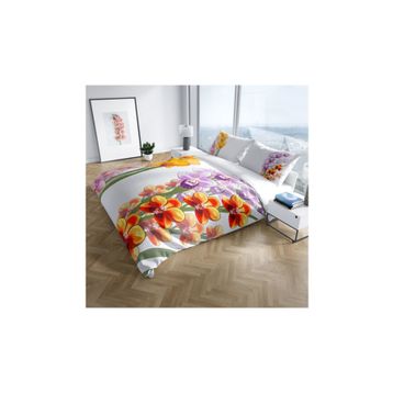 Monohome Orchid Naturel Renkli Çift Kişilik 200x220 cm Nevresim Takımı