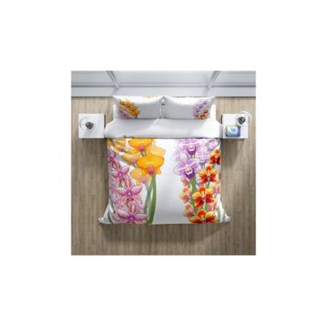 Monohome Orchid Naturel Renkli Çift Kişilik 200x220 cm Nevresim Takımı
