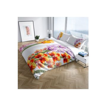 Monohome Orchid Naturel Renkli Çift Kişilik 200x220 cm Nevresim Takımı