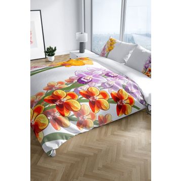 Monohome Orchid Naturel Renkli Çift Kişilik 200x220 cm Nevresim Takımı