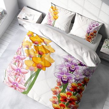 Monohome Orchid Naturel Renkli Çift Kişilik 200x220 cm Nevresim Takımı