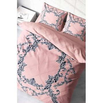Monohome Pink Baraque 3D Renkli Çift Kişilik 200x220 cm Nevresim Takımı