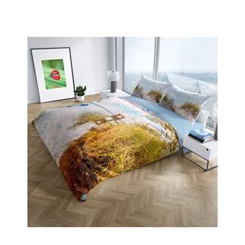 Monohome Reeds 3D Pamuk Saten Çift Kişilik 200x220 cm Nevresim Takımı