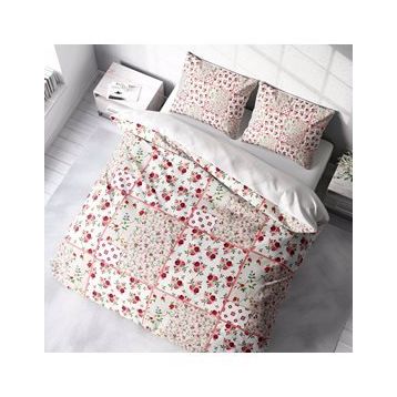 Monohome Rose Branch 3D Pamuk Saten Çift Kişilik Nevresim Takımı