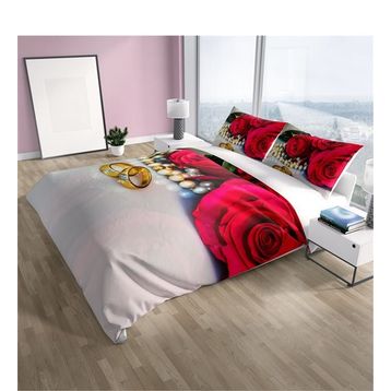Monohome RoseRing 3D Renkli Çift Kişilik 200x220 cm Nevresim Takımı