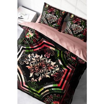 Monohome Roses Pattern 3D Renkli Tek Kişilik 200x220 cm Nevresim Takımı