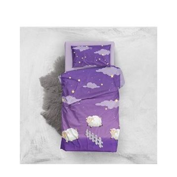 Monohome Sheep 3D Saten Pamuk Bebek Nevresim Takımı