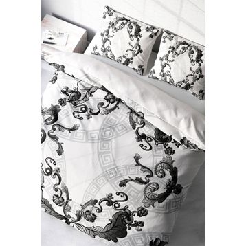Monohome Silver Baraque 3D Renkli Çift Kişilik 200x220 cm Nevresim Takımı