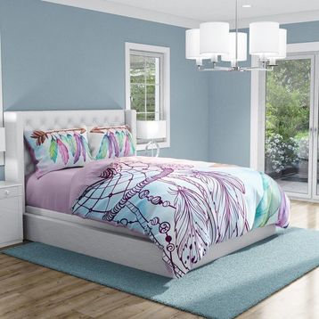 Monohome Sleep Protection Modern Renkli Çift Kişilik 200x220 cm Nevresim Takımı