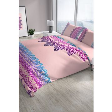 Monohome Soft Mandala Klasik Renkli Çift Kişilik 200x220 cm Nevresim Takımı