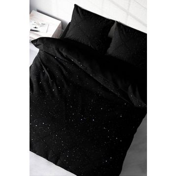 Monohome Starly Night 3D Pamuk Saten Renkli Çift Kişilik 200x220 cm Nevresim Takımı