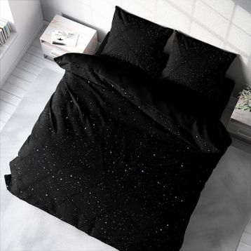 Monohome Starly Night 3D Pamuk Saten Renkli Çift Kişilik 200x220 cm Nevresim Takımı