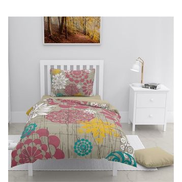 Monohome Tense 3D Pamuk Saten Çift Kişilik 200x220 cm Nevresim Takımı
