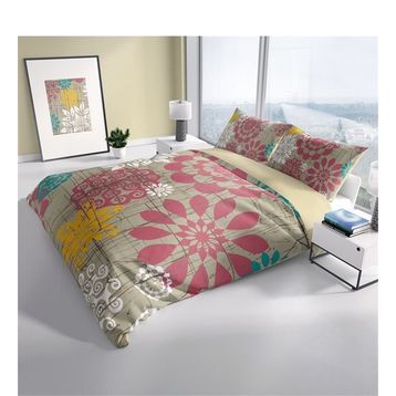 Monohome Tense 3D Pamuk Saten Çift Kişilik 200x220 cm Nevresim Takımı
