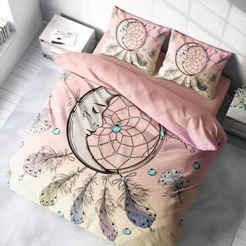 Monohome Trap 3D Pamuk Saten Çift Kişilik 200x220 cm Nevresim Takımı