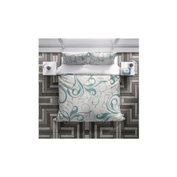 Monohome Twigs Klasik Renkli Çift Kişilik 200x220 cm Nevresim Takımı