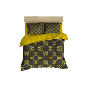 Monohome Yellow Mosaic Modern Renkli Çift Kişilik 200x220 cm Nevresim Takımı