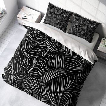 Monohome Zebra Stripes Modern Renkli Çift Kişilik 200x220 cm Nevresim Takımı
