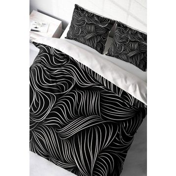Monohome Zebra Stripes Modern Renkli Çift Kişilik 200x220 cm Nevresim Takımı