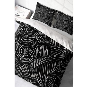 Monohome Zebra Stripes Modern Renkli Çift Kişilik 200x220 cm Nevresim Takımı