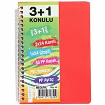 Monopol A6 3+1 Not Defteri