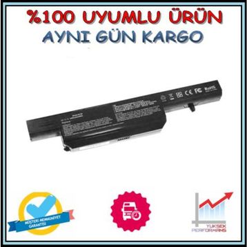 Monster 6-87-E412S-4D7A Notebook Bataryası