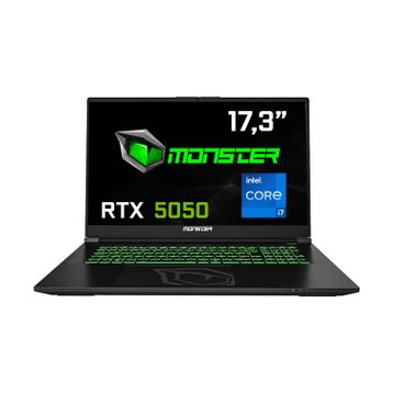 Monster Abra A7 V16.2 i7-13700HX 16GB RAM 500GB SSD RTX 5050 FreeDOS 17.3 inç Oyun Bilgisayarı