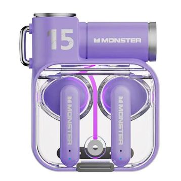 Monster Airmars XKT15 Mor Bluetooth Kulaklık