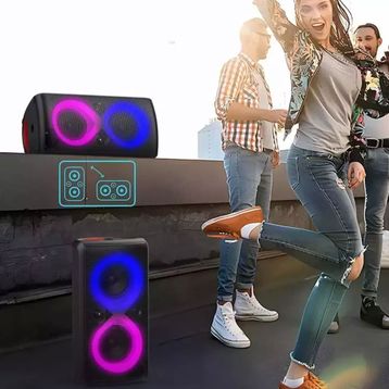 Monster Cycle Plus 2 Mikrofonlu 120 W Bluetooth Hoparlör
