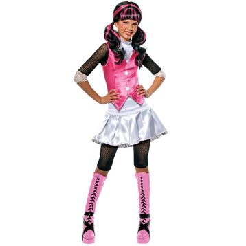 Monster High 884787-S Draculaura 3-4 Yaş Çocuk Kostüm