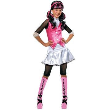 Monster High 884787-S Draculaura 3-4 Yaş Çocuk Kostüm