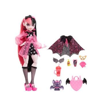 Monster High HPD53 - Pembe Kemerli Frankie Stein JHJ31 Ana Karakter Bebekler