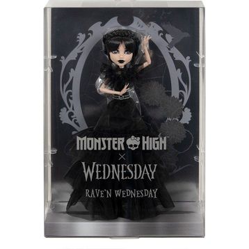 Monster High HXJ03 Wednesday Balo Elbiseli Bebek