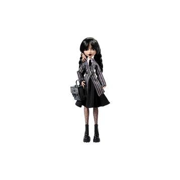 Monster High Wednesday Addams HXJ04 Okul Üniformalı Figür