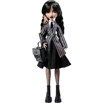 Monster High Wednesday Addams HXJ04 Okul Üniformalı Figür