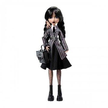 Monster High Wednesday Addams HXJ04 Okul Üniformalı Figür