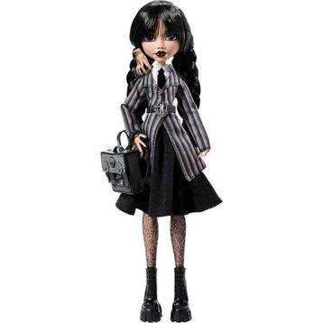 Monster High Wednesday Addams HXJ04 Okul Üniformalı Figür