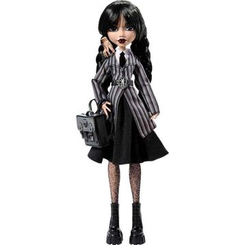 Monster High Wednesday Addams HXJ04 Okul Üniformalı Figür
