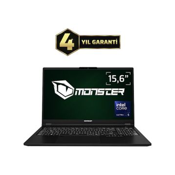 Monster Huma H5 V5.1.5 Ultra 5 125H 32 GB RAM 1 TB SSD Windows 11 Home 15.6 inç Laptop