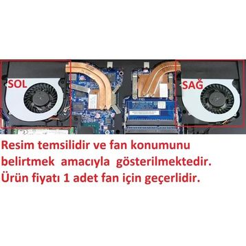 Monster N170RD Uyumlu Notebook Fan