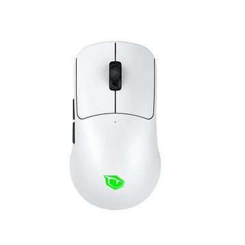 Monster Pusat Ghost Pro Beyaz RGB Şarjlı Optik Kablosuz Oyuncu Mouse