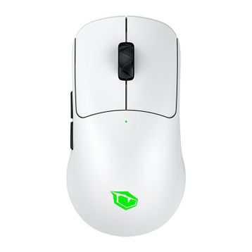 Monster Pusat Ghost Pro Beyaz RGB Şarjlı Optik Kablosuz Oyuncu Mouse