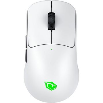 Monster Pusat Ghost Pro Beyaz RGB Şarjlı Optik Kablosuz Oyuncu Mouse