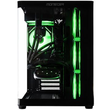 Monster Tulpar Td3 V1.4.1 Siyah i7-14700F 16GB RAM 1TB SSD 8GB RTX 4070 Ti Super FreeDOS Oyun Bilgisayarı