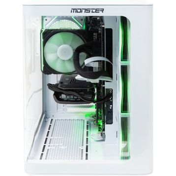 Monster Tulpar TD3 V1.9.6 Beyaz i5-14400F 16GB RAM 1TB SSD RX 9060 XT FreeDOS Oyun Bilgisayarı