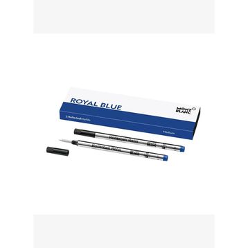 Mont Blanc 128233 2 Refill Medium Royal Blue Roller Kalem