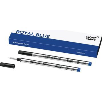 Mont Blanc 128233 2 Refill Medium Royal Blue Roller Kalem