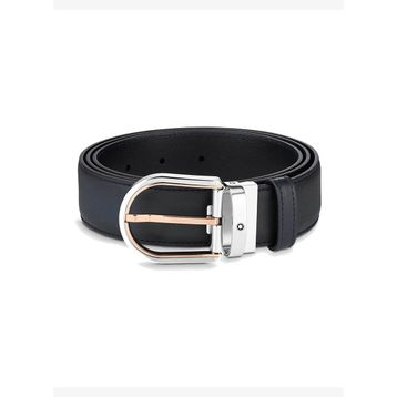 Mont Blanc 129438 35 mm Mavi Erkek Kemer
